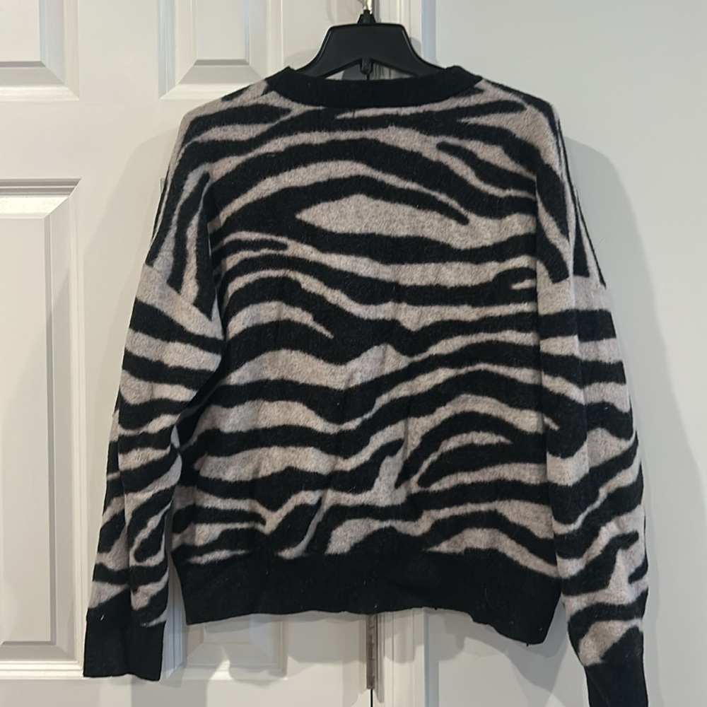 Motel Rocks Zebra Print Sweater - Picture 3 of 5